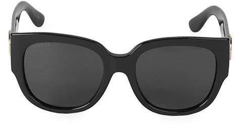 55mm square sunglasses gucci|gucci men's square frame sunglasses.